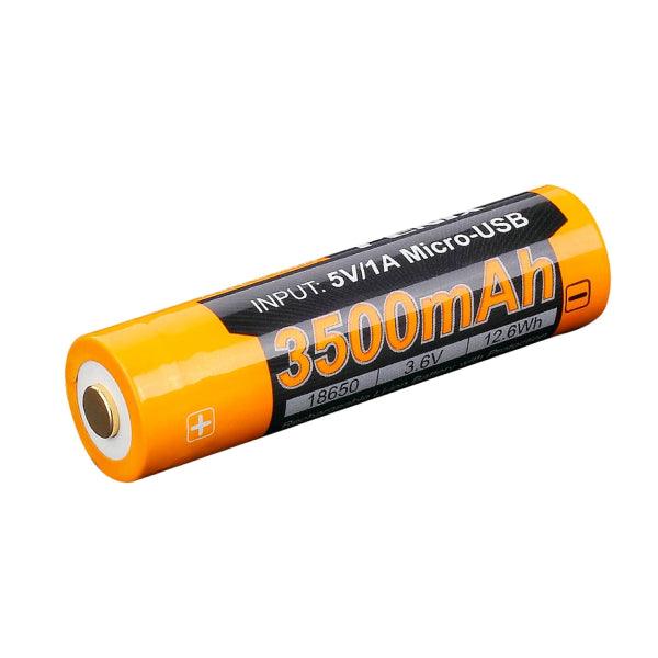 18650 Li-ion battery Fenix ARB-L18-3500U, 3500 mAh - SPEED LIGHT