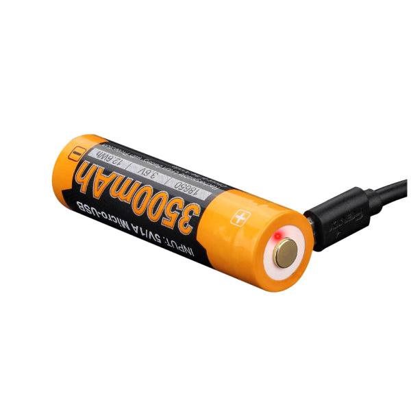 18650 Li-ion battery Fenix ARB-L18-3500U, 3500 mAh - SPEED LIGHT