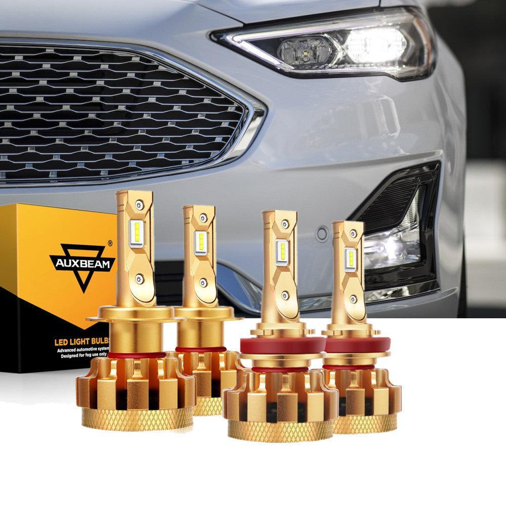 Para Ford Fusion F-16 Plus Series 2006-2017 Canbus incorporado grado automotriz 14000LM bombillas LED paquete de haz alto y bajo