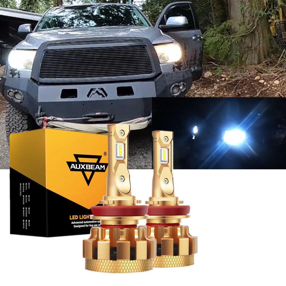 Para Toyota Tundra F-16 Plus Series 2010 Canbus incorporado grado automotriz 14000LM bombillas LED paquete de haz alto y bajo