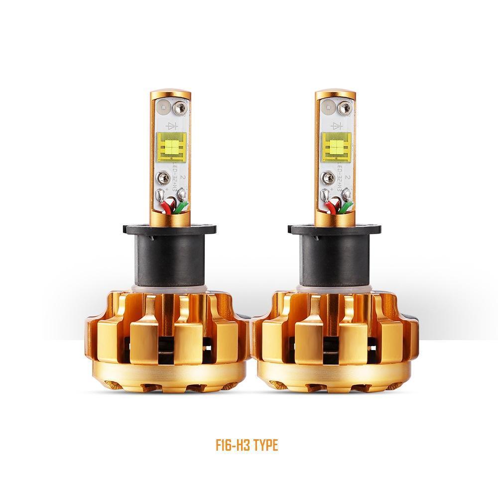 Bombillas LED Serie F-16 12000LM 60W 6000K Luz Blanca
