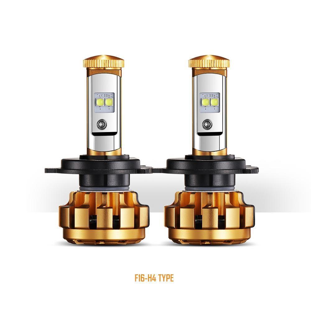 Bombillas LED Serie F-16 12000LM 60W 6000K Luz Blanca