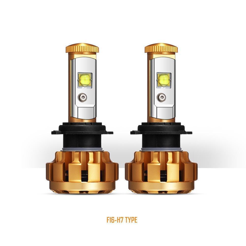 Bombillas LED Serie F-16 12000LM 60W 6000K Luz Blanca