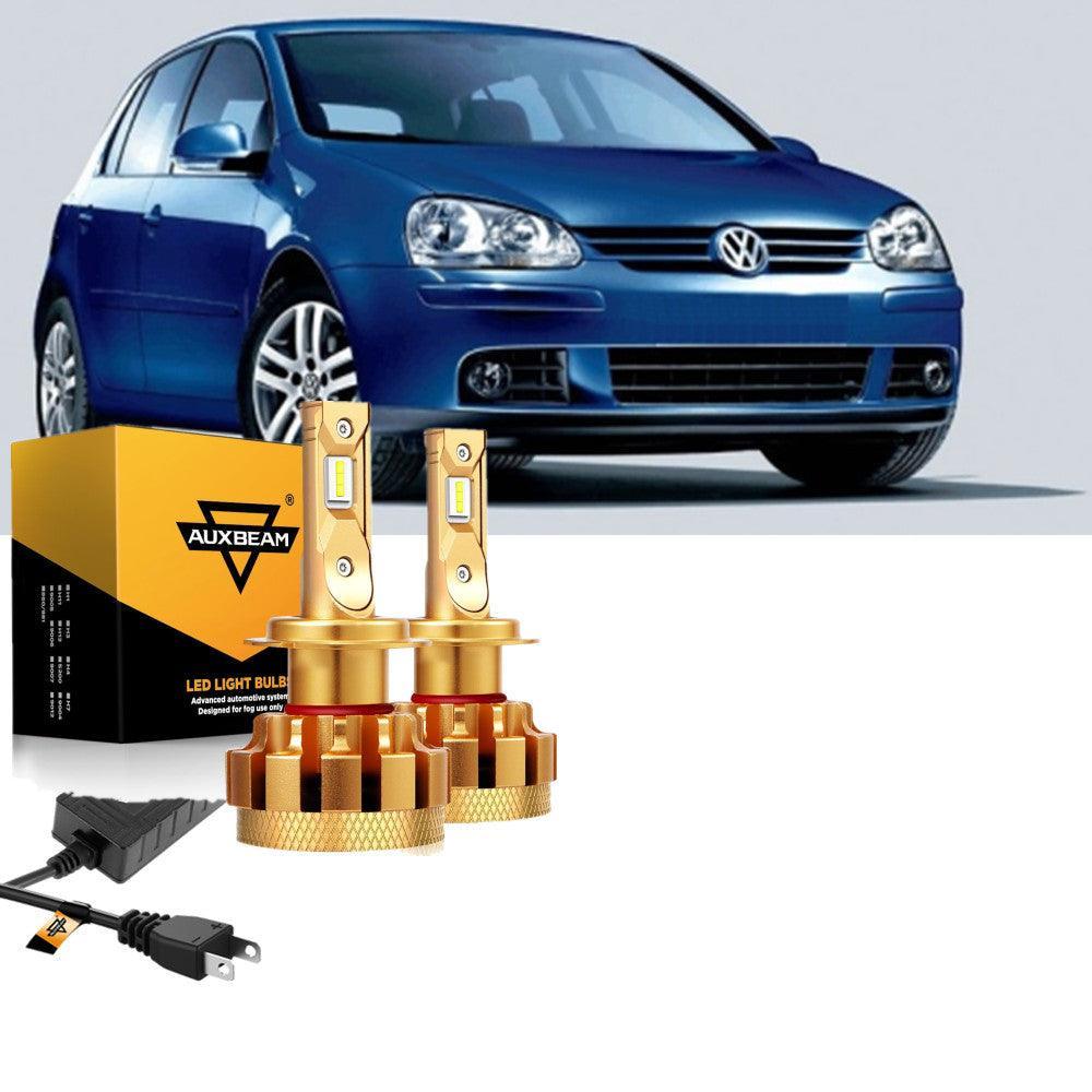 Para Volkswagen Golf F-16 Plus Series 2000-2006, bombillas LED combinadas de luz antiniebla, de grado automotriz, 28000LM, de haz alto/bajo/niebla