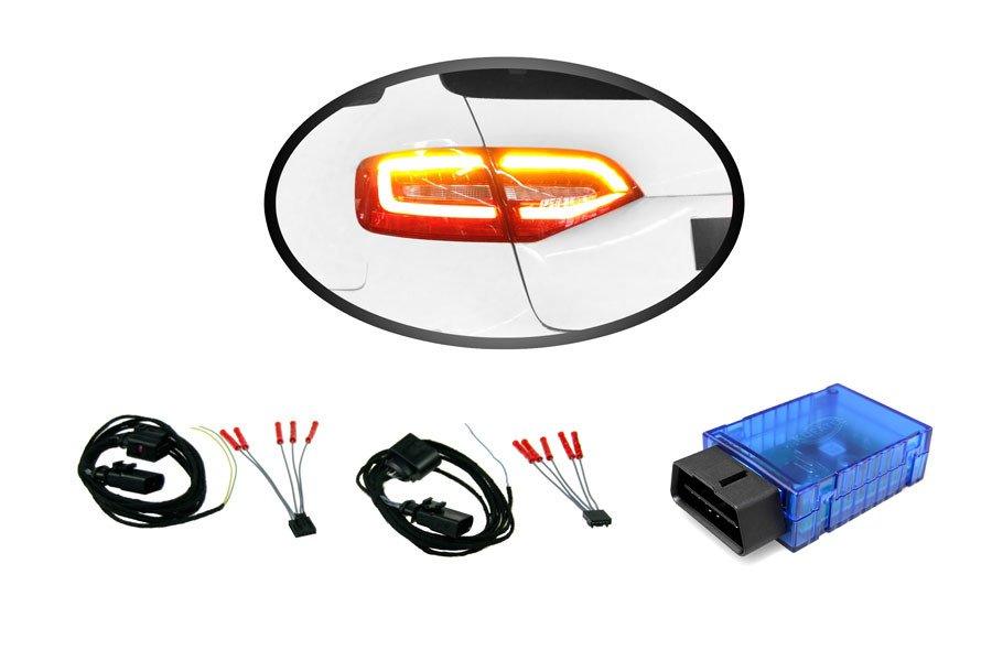 Cable set + coding dongle LED taillights for Audi A4 Avant facelift - SPEED LIGHT