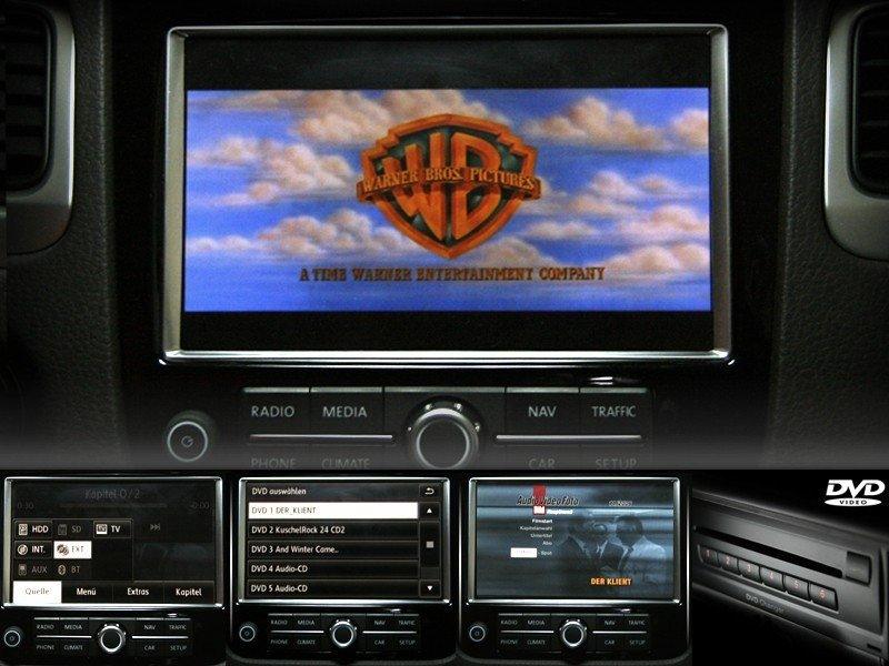 Complete set DVD changer for VW Touareg 7P - SPEED LIGHT