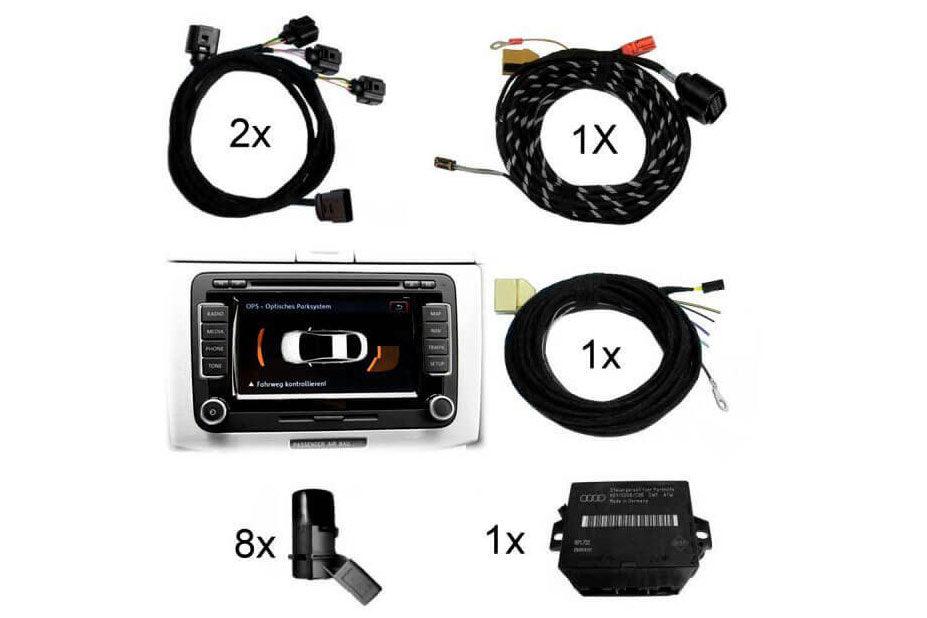 Park Pilot with OPS Front & Rear Retrofit for VW T5 7E - SPEED LIGHT