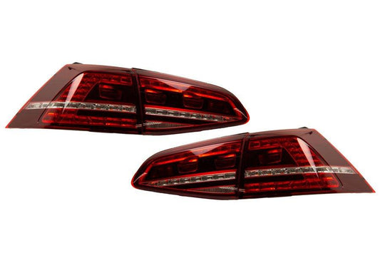 Complete set LED taillights for VW Golf 7 - Standard, darkened R-Golf - SPEED LIGHT