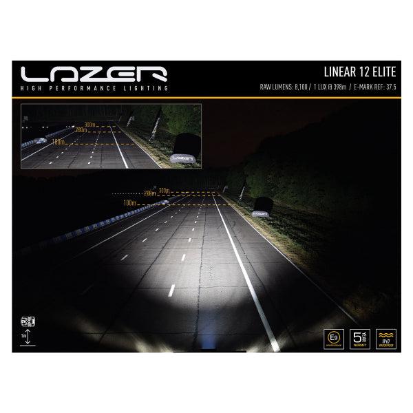 Led bar Lazer Linear 12 Elite - Straight / 38 cm / 84W - SPEED LIGHT