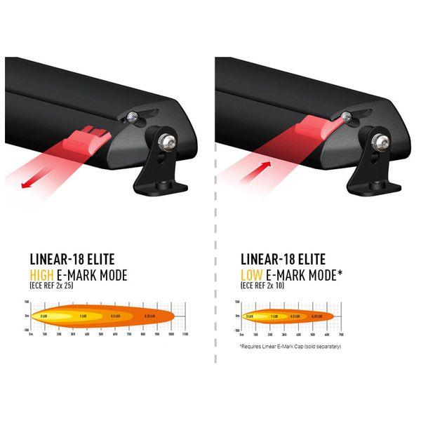 Led bar Lazer Linear 18 Elite (Double E-Mark) - Straight / 53 cm / 130W - SPEED LIGHT