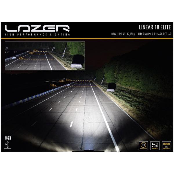Auxiliary light kit Toyota RAV4 Plug-In Hybrid (2020+), Lazer Linear 18 - SPEED LIGHT