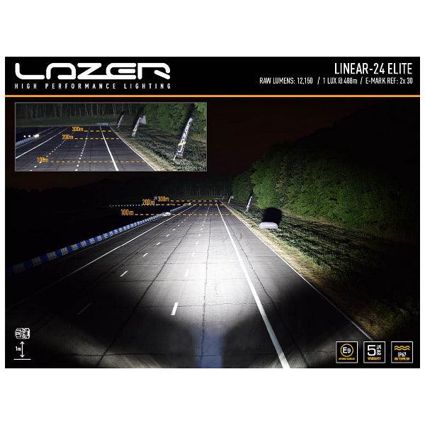 Led bar kit Ford Ranger Raptor (2018+), Lazer Linear 24 Elite - SPEED LIGHT