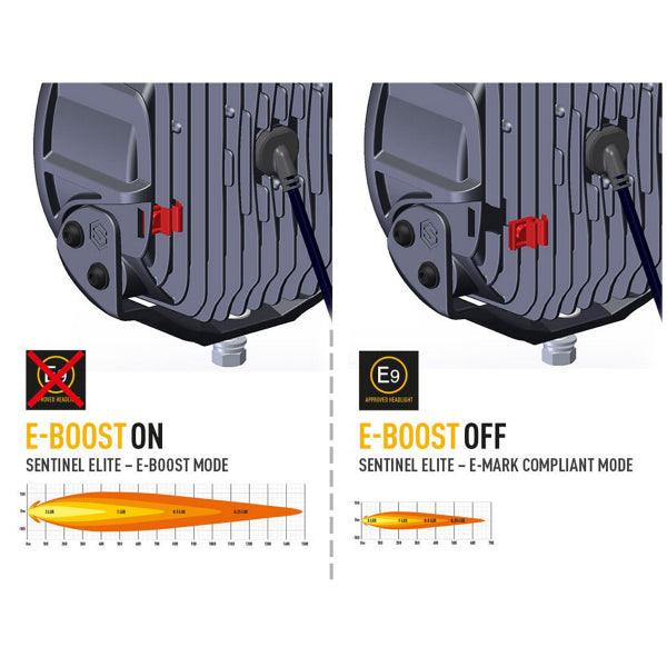Auxiliary light Lazer Sentinel 9" Elite - Round / 23 cm / 145 W - SPEED LIGHT