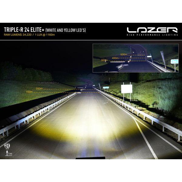 Led bar Lazer Triple-R 24 Elite+ - Straight / 112 cm /340W / Ref. 20 - SPEED LIGHT