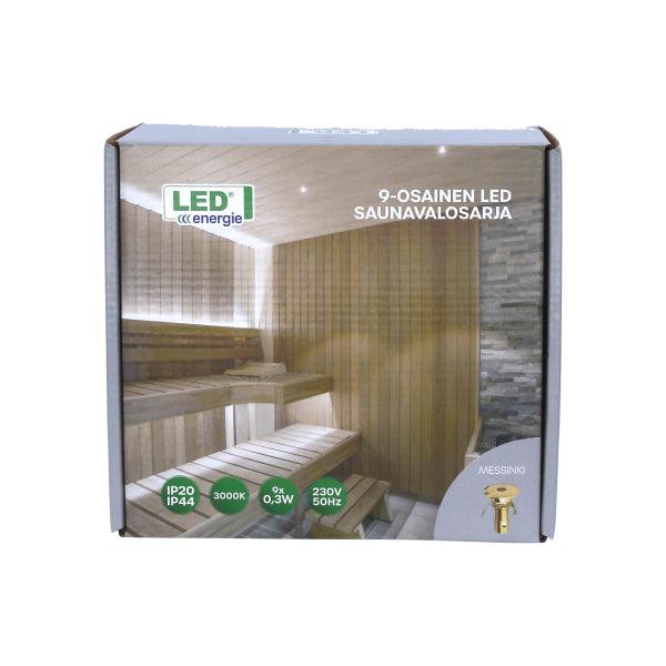 LED sauna lighting Led Energie - Flush-Mounted, 3W - SPEED LIGHT