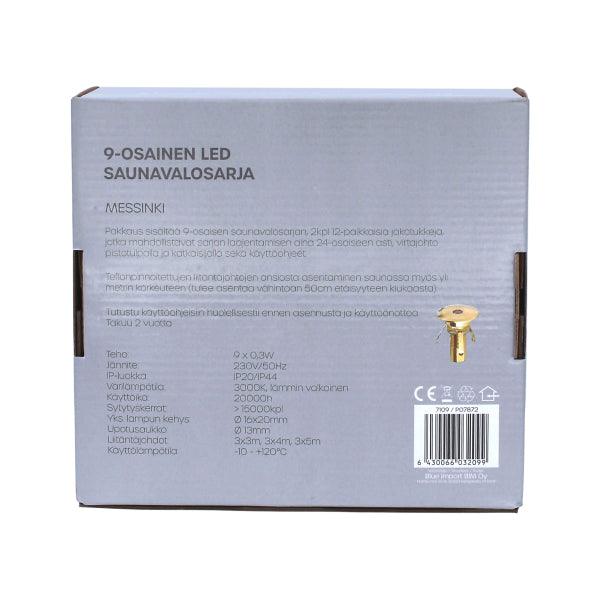 LED sauna lighting Led Energie - Flush-Mounted, 3W - SPEED LIGHT