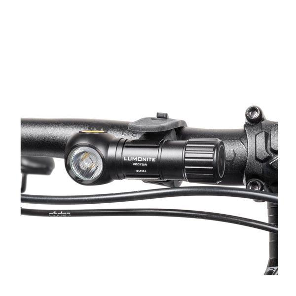 Bicycle helmet lamp LUMONITE® Vector V2, 500 lm - SPEED LIGHT