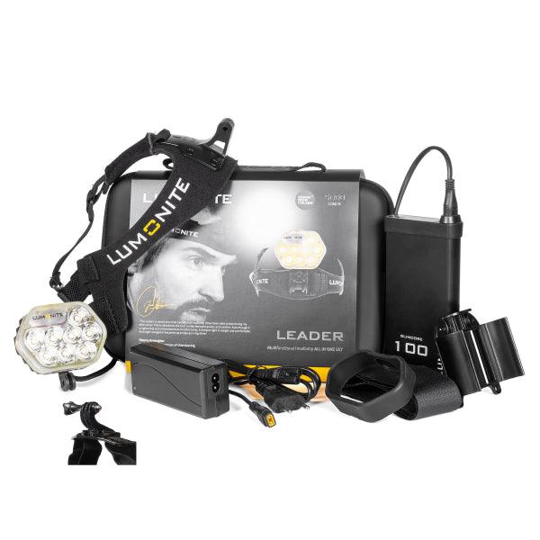 Bicycle helmet light LUMONITE® Leader, 6838 lm - SPEED LIGHT