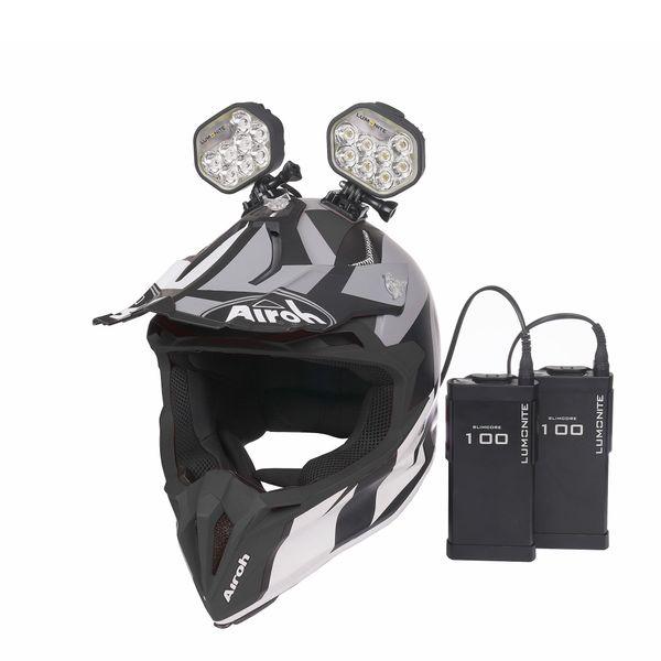 Snowmobile light/helmet light LUMONITE Leader, 6838 lm - SPEED LIGHT