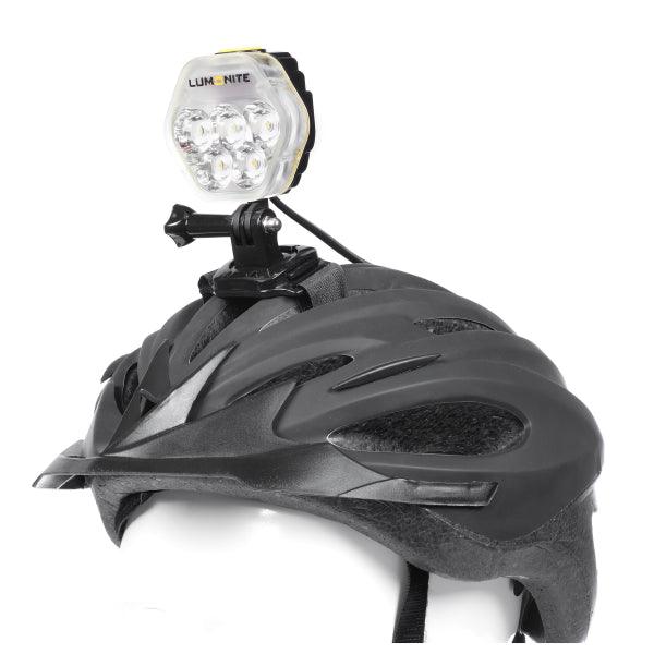 Bicycle helmet lamp LUMONITE® Navigator2, 4195 lm - SPEED LIGHT