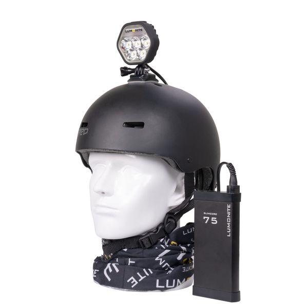 Ski helmet light LUMONITE Navigator2, 4195 lm - SPEED LIGHT