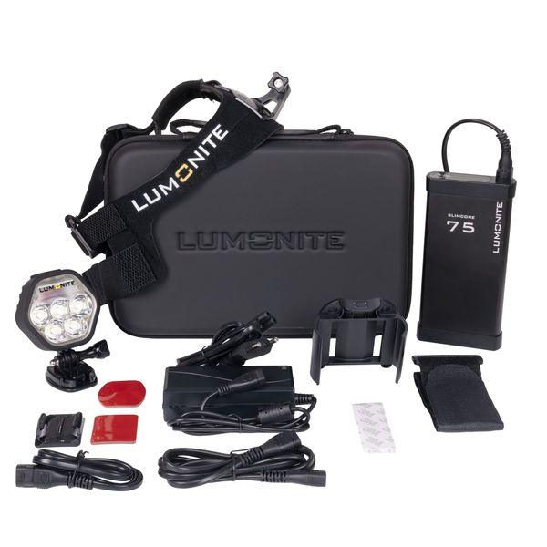 Ski helmet light LUMONITE Navigator2, 4195 lm - SPEED LIGHT