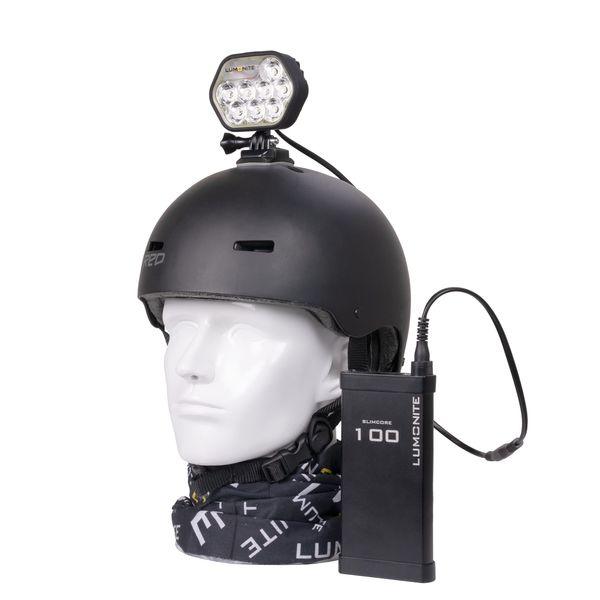 Ski helmet light LUMONITE Leader, 6838 lm - SPEED LIGHT