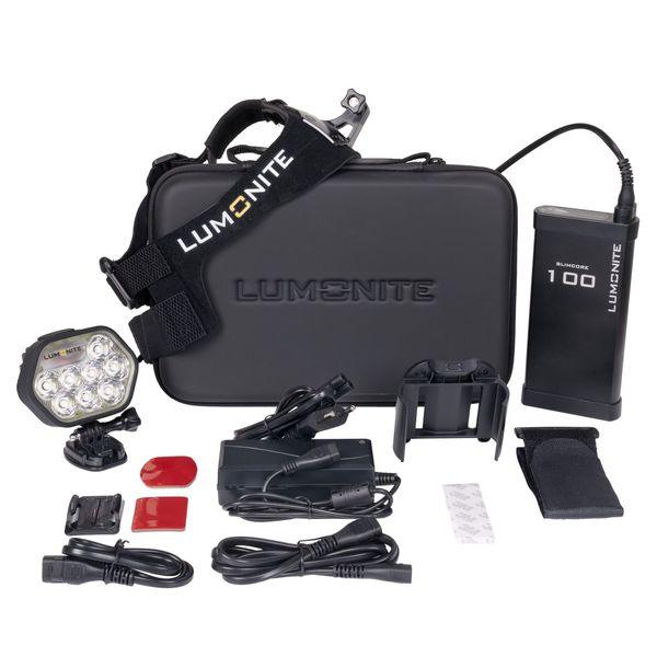 Ski helmet light LUMONITE Leader, 6838 lm - SPEED LIGHT