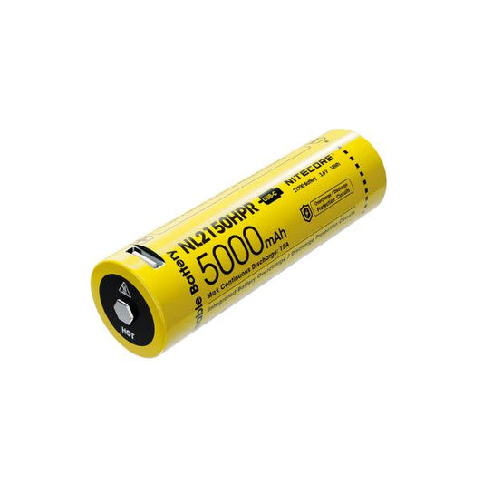 21700 battery Nitecore, USB-C rechargeable, 5000 mAh - SPEED LIGHT