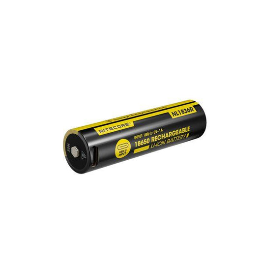 18650 Li-ion battery Nitecore NL1836R, 3600 mAh - SPEED LIGHT