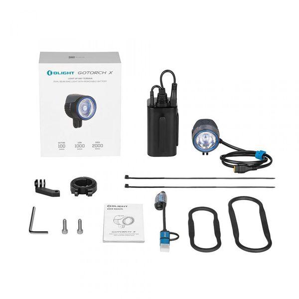Bicycle light Olight GoTorch X, 2000 lm - SPEED LIGHT