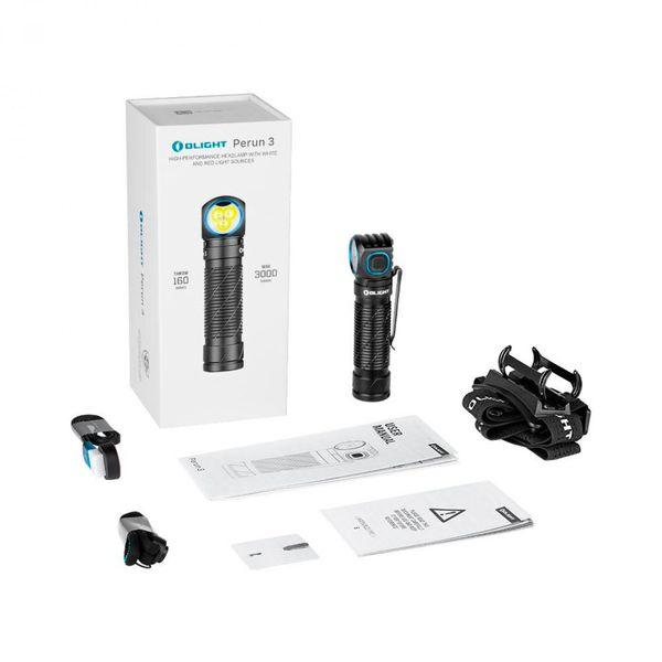 Headlamp Olight Perun 3, 3000 lm - SPEED LIGHT