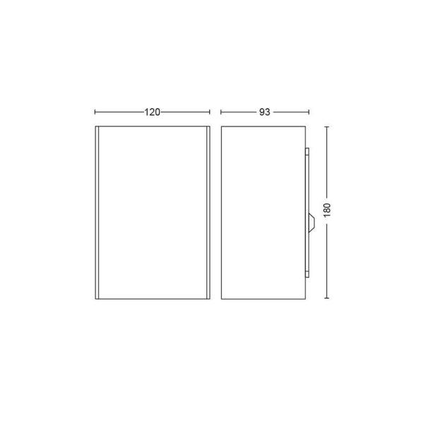 Wall lamp Philips Hue Resonate WCA, 2000-6500K - SPEED LIGHT