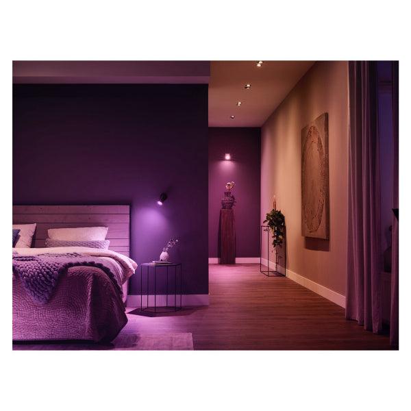 LED lamp package Philips Hue WCA, GU10, 2000-6500K, 3 pcs + Bridge + Switch - SPEED LIGHT