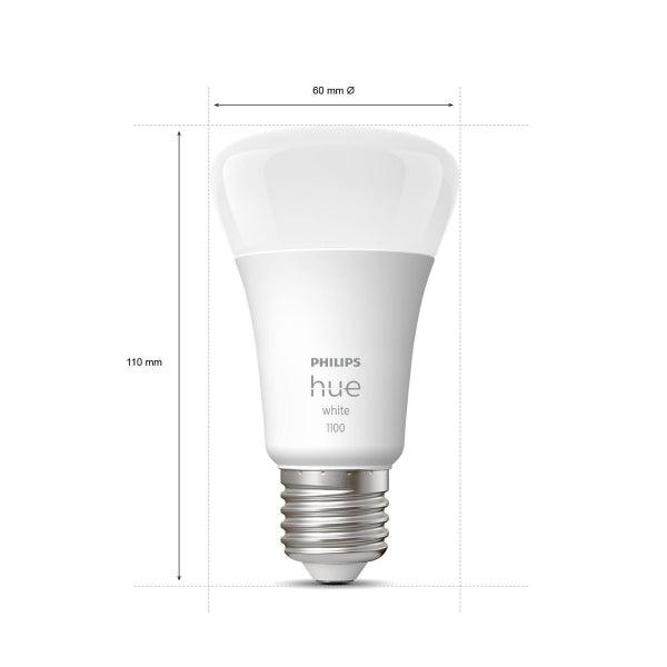 Starter kit Philips Hue White, E27, 2700K, 2 pcs + Bridge - SPEED LIGHT
