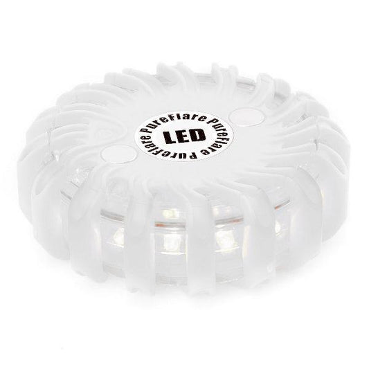 Rechargeable LED light puck Pureflare, 16 LEDs, White - SPEED LIGHT