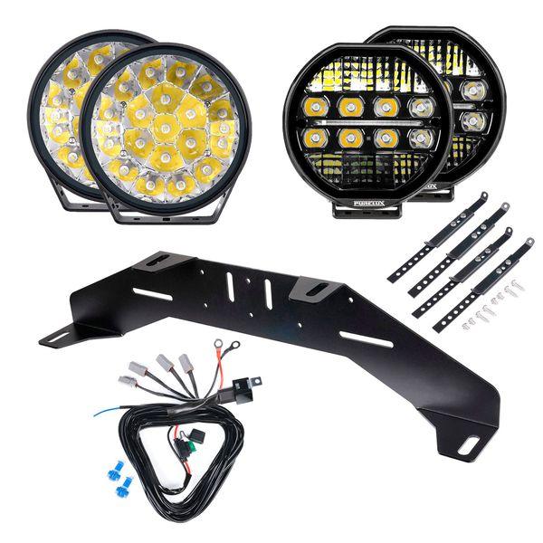 Auxiliary light kit Purelux WRC 9, 750W / 49,000 lm - SPEED LIGHT