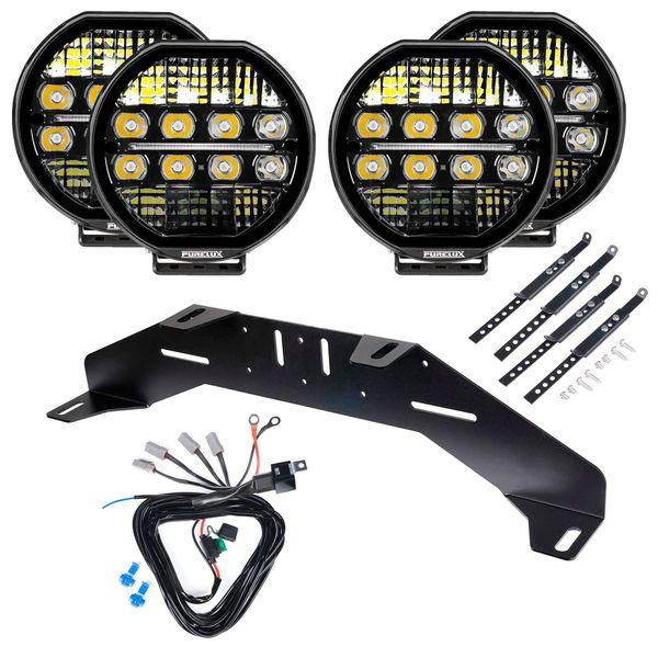 Auxiliary light kit Purelux WRC 8, 800W / 41,000 lm - SPEED LIGHT