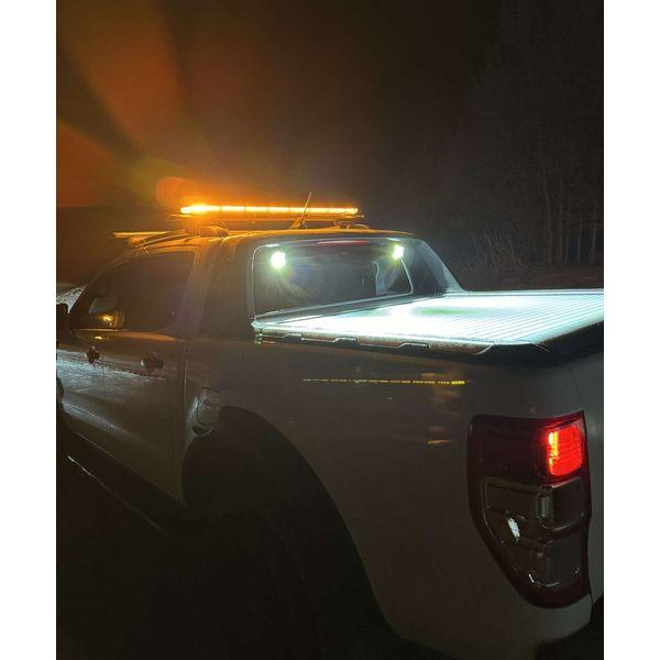 Warning light bar Purelux Flash 1200 - Panel / 1220 mm / 186W / 12/24V - SPEED LIGHT