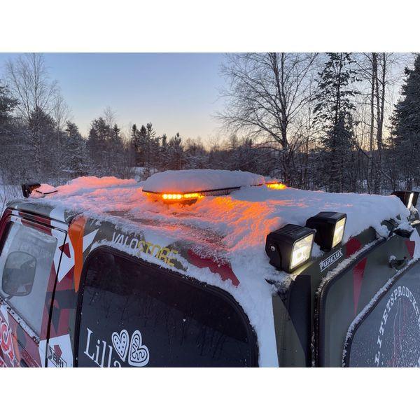 Warning light bar Purelux Flash 800 - 765 mm / 107W / 12/24V - SPEED LIGHT