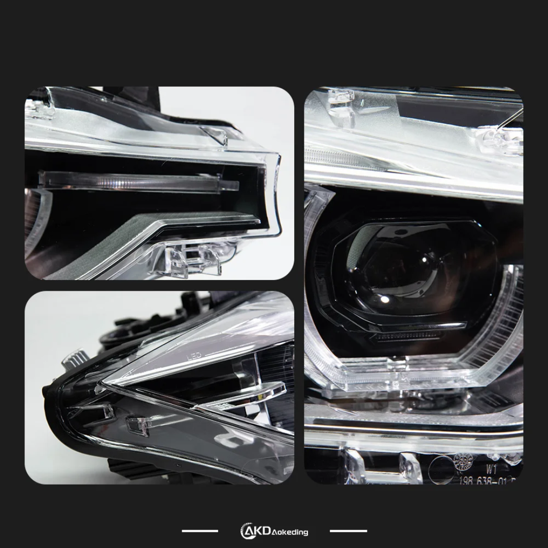 Phare Avant LED BMW F30 / F31 / F35 3 Series (2012-2019) – Feux de jour, lentilles, style M4