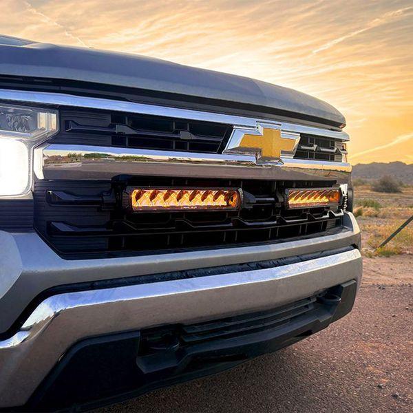 Auxiliary light kit Chevrolet Silverado 1500 LT (2022-2024), 2 x Lazer Triple-R 1000 - SPEED LIGHT