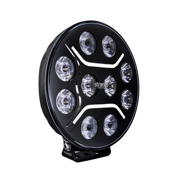 Auxiliary light Strands Dark Knight Intense 9" V2 - Round / 22 cm / 150W / Ref. 45 - SPEED LIGHT