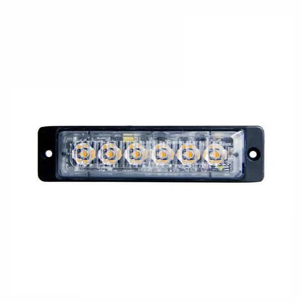 Warnign light Strands Strobe Light Slim, 6 LED, Orange - SPEED LIGHT