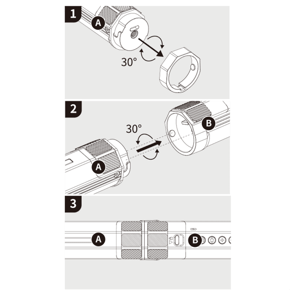 Video lighting Ulanzi VL110 Tube Light, RGB - SPEED LIGHT