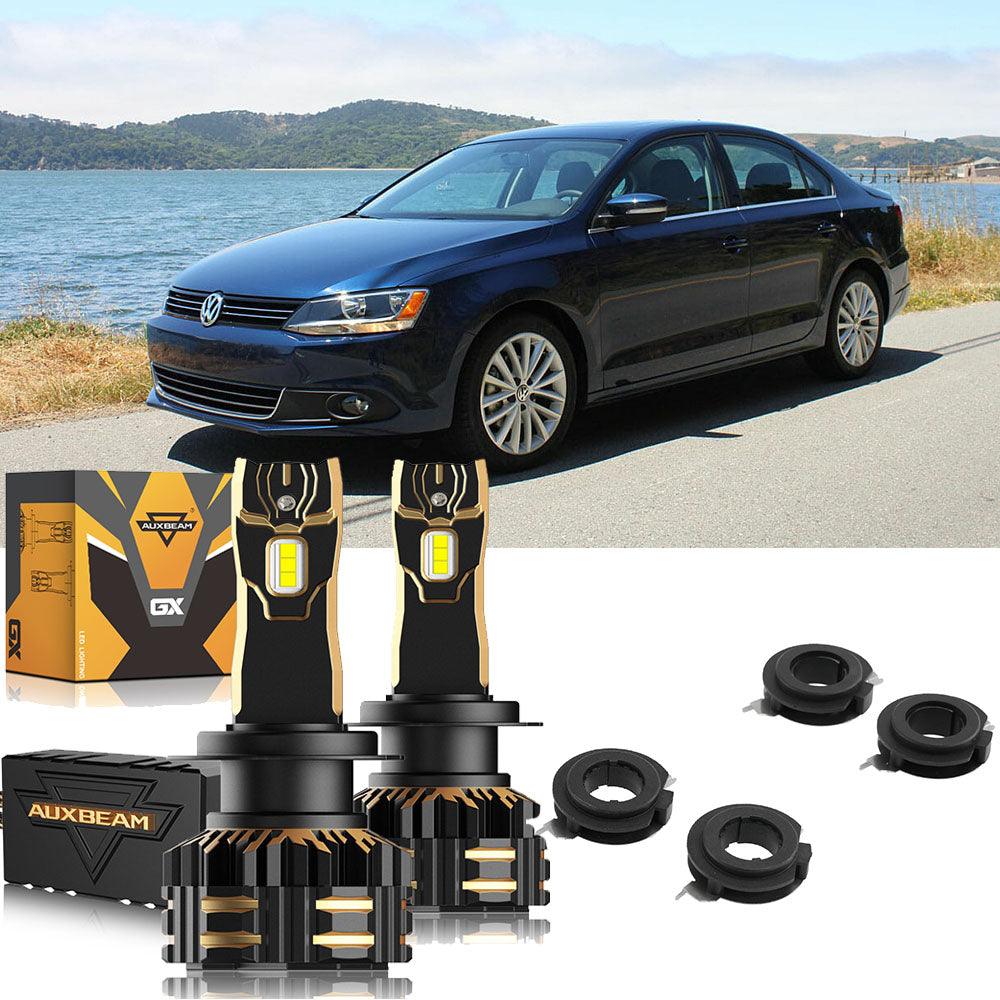 For 2011 Volkswagen Jetta H7 LED Headlight Bulbs 
