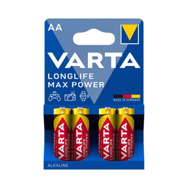 AA battery VARTA Max Power, 4 pcs - SPEED LIGHT