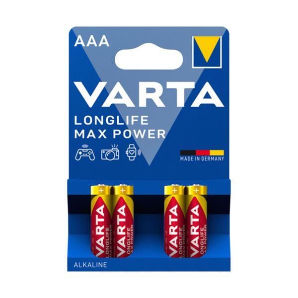 AAA battery VARTA Max Power, 4 pcs - SPEED LIGHT