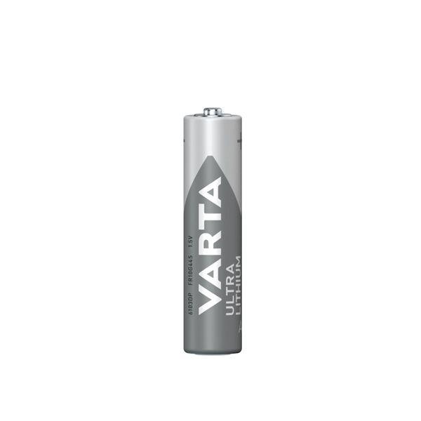 AAA battery VARTA Ultra Lithium, 4 pcs - SPEED LIGHT
