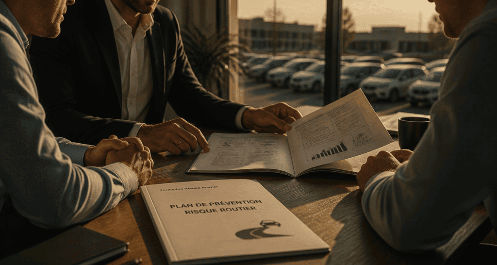 formation risque routier manager salariés plan prévention